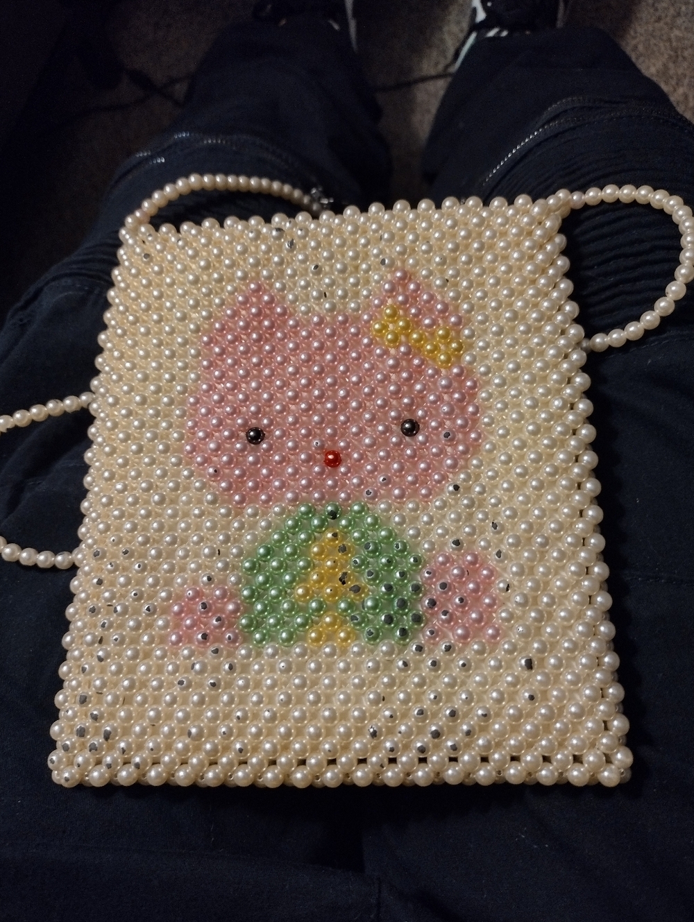 Vintage Pearl Cat Bag Vietnam 🔥